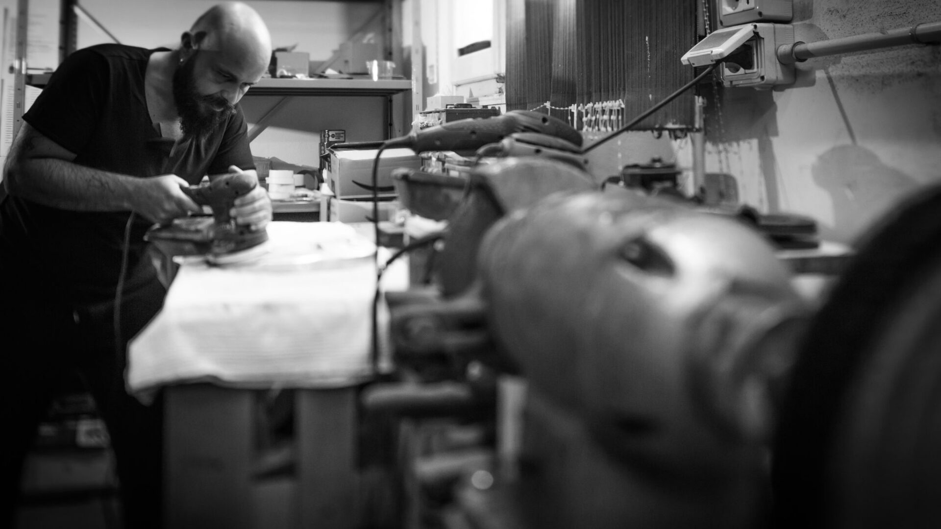 The Alusonic workshop